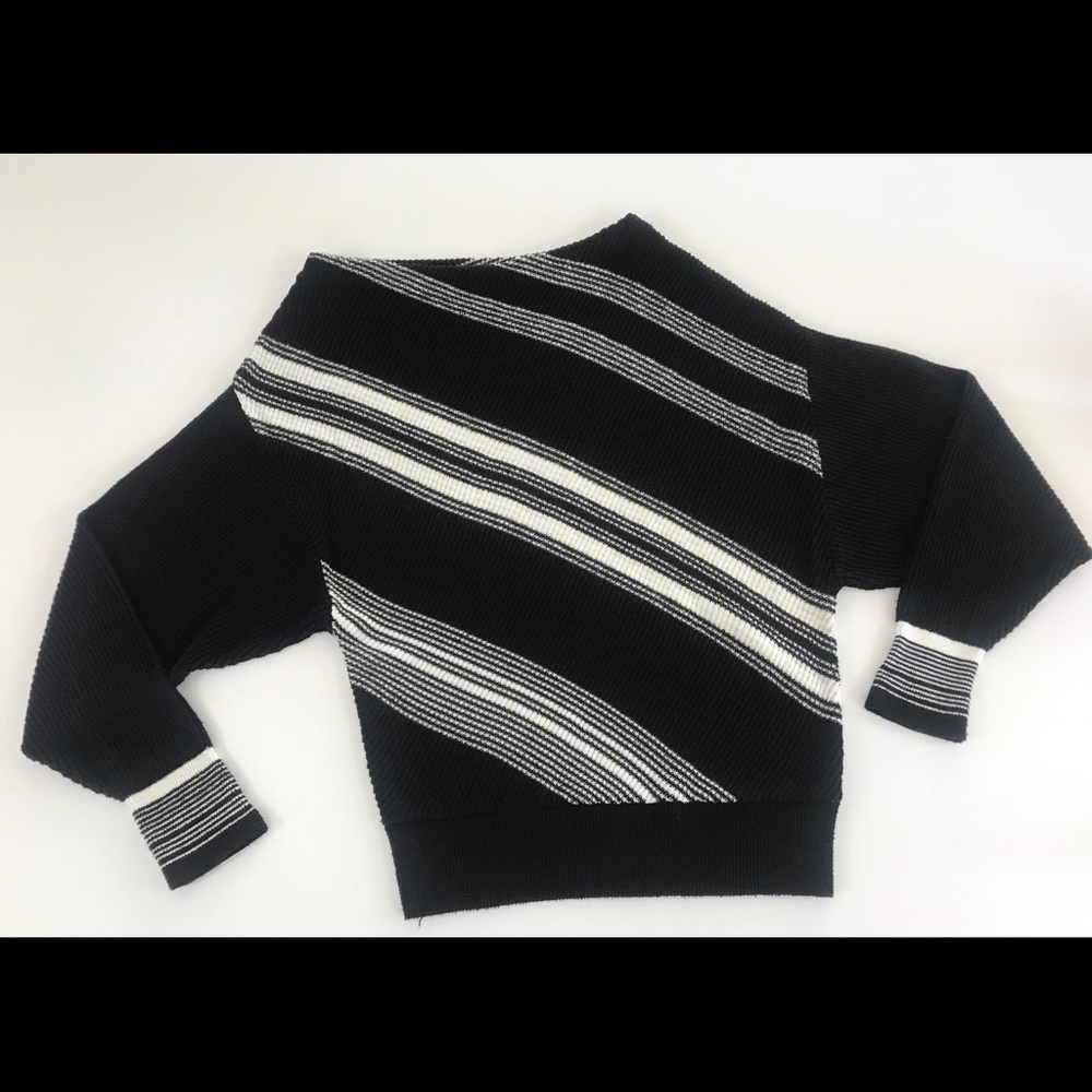 Free People Off-The-Shoulder Spectrum Sweater